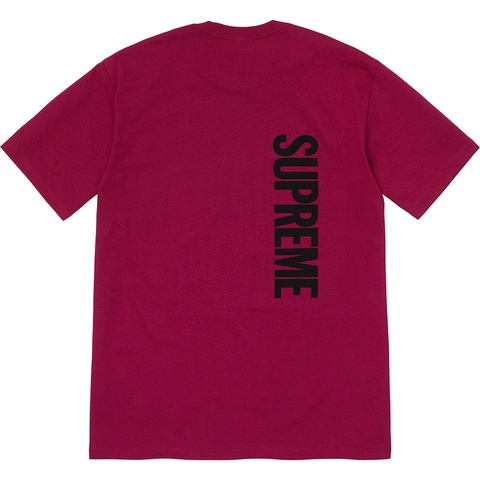 Supreme Supreme/Butthole Surfers Leg Tee - Dark Magenta