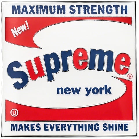 Supreme Shine Pin - White