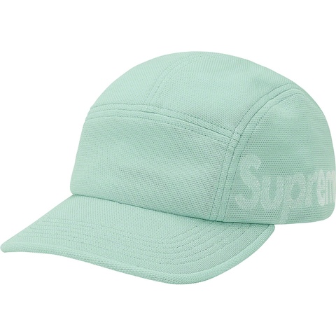 Supreme Jacquard Pique Camp Cap - Mint