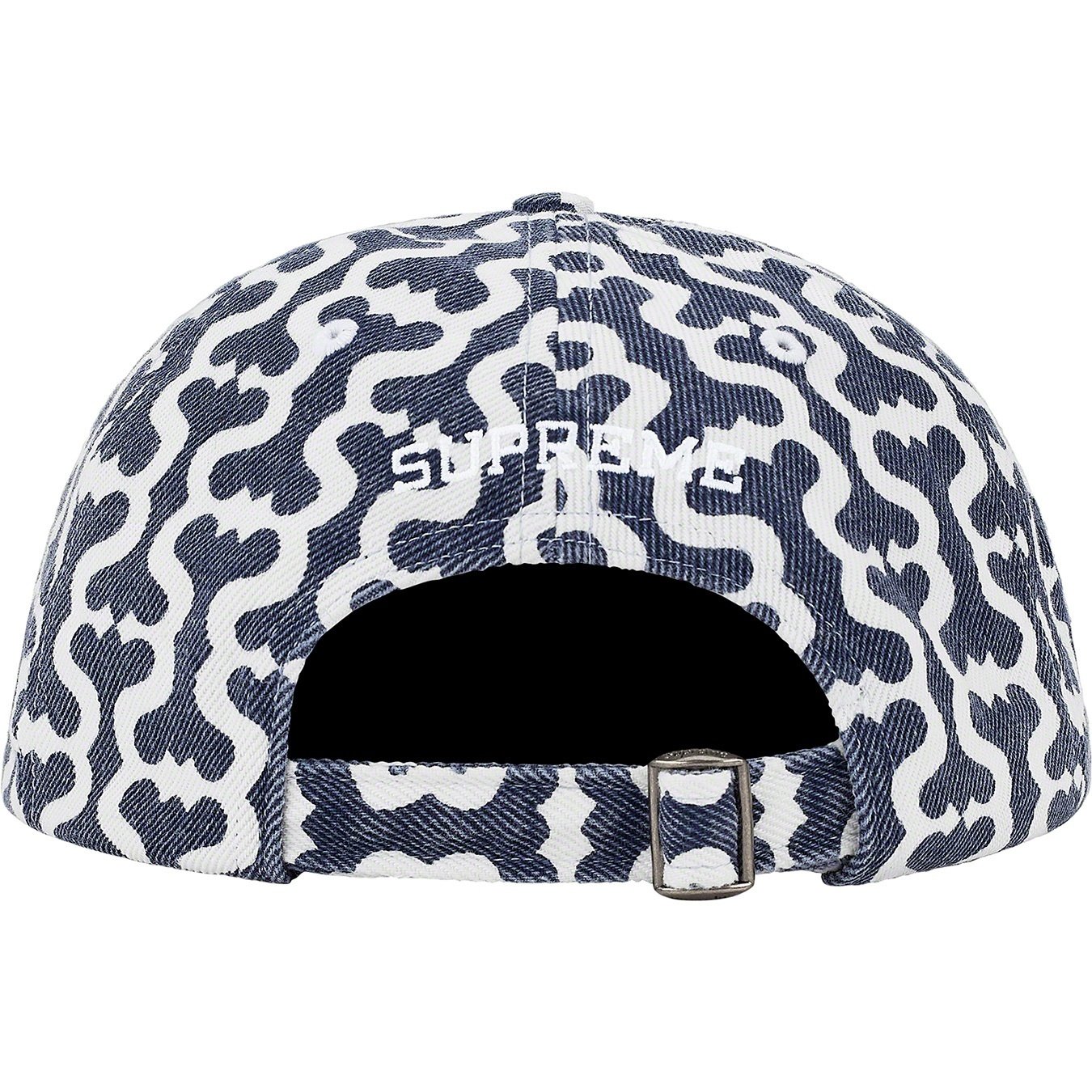 Supreme Monogram S Logo 6-Panel (SS21) - Navy - $48