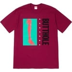 Supreme Supreme Butthole Surfers Leg Tee (SS21) - Dark Magenta