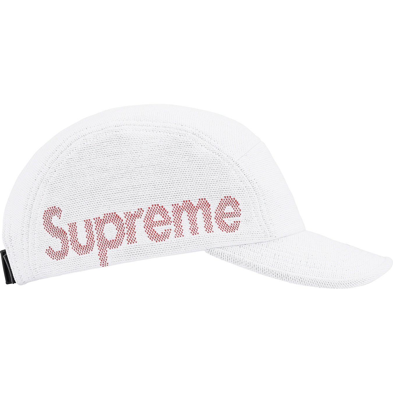 Supreme Jacquard Pique Camp Cap (SS21) - White - $54
