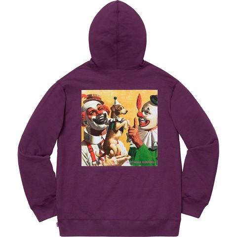 Supreme Supreme/Butthole Surfers Hooded Sweatshirt - Eggplant