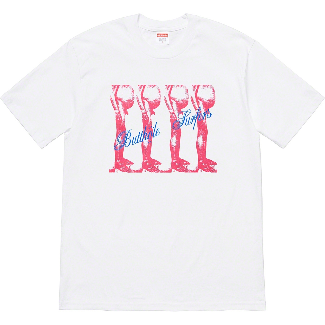 Supreme Supreme Butthole Surfers Tee (SS21) - White - $44