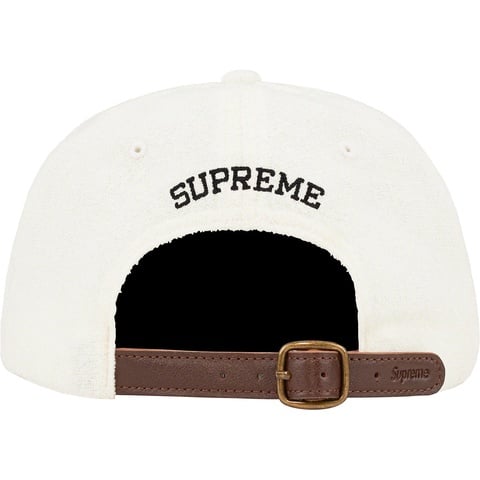 Supreme Terry S Logo 6-Panel - White