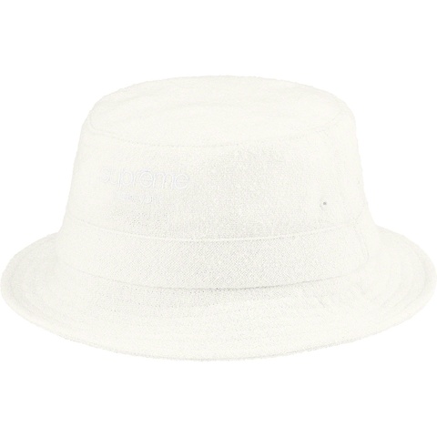 Supreme Classic Logo Terry Crusher - White