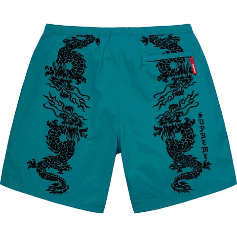 Supreme Dragon Water Short - Teal