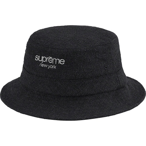 Supreme Classic Logo Terry Crusher - Black