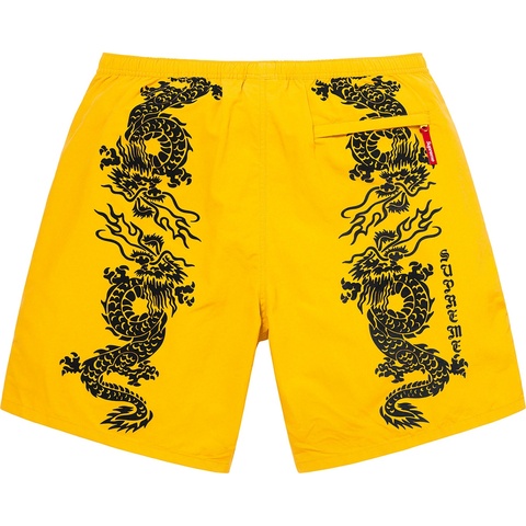 Supreme Dragon Water Short - Yellow