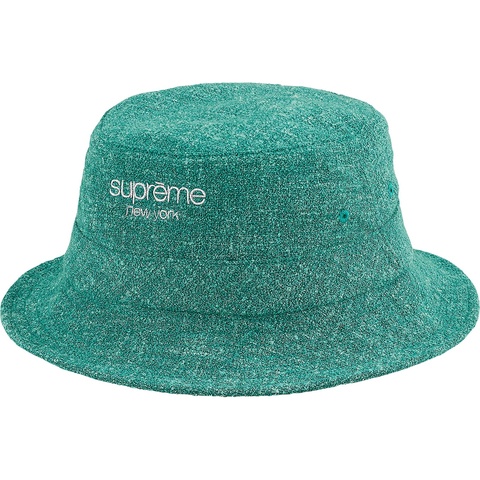 Supreme Classic Logo Terry Crusher - Teal