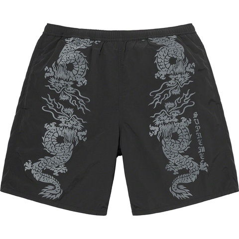 Supreme Dragon Water Short - Black