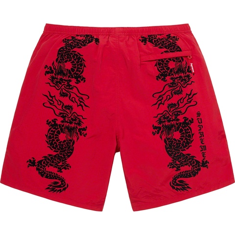 Supreme Dragon Water Short - Red