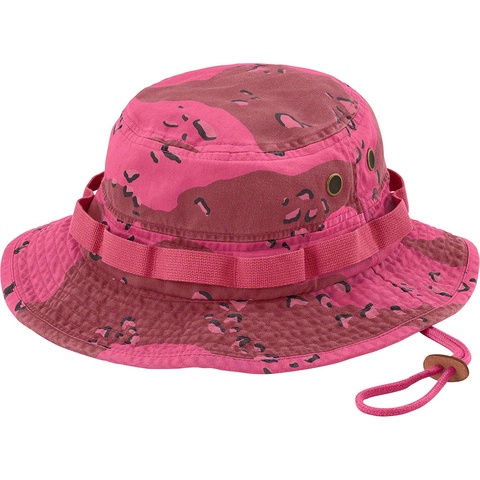 Supreme Overdyed Camo Boonie - Pink