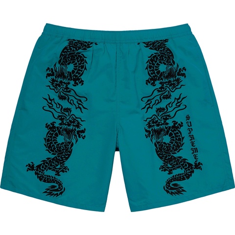 Supreme Dragon Water Short - Teal