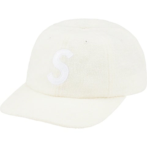 Supreme Terry S Logo 6-Panel - White