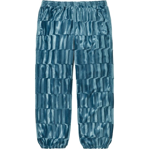 Supreme Velour Pant - Slate