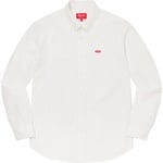 Supreme Small Box Twill Shirt (FW21) - White