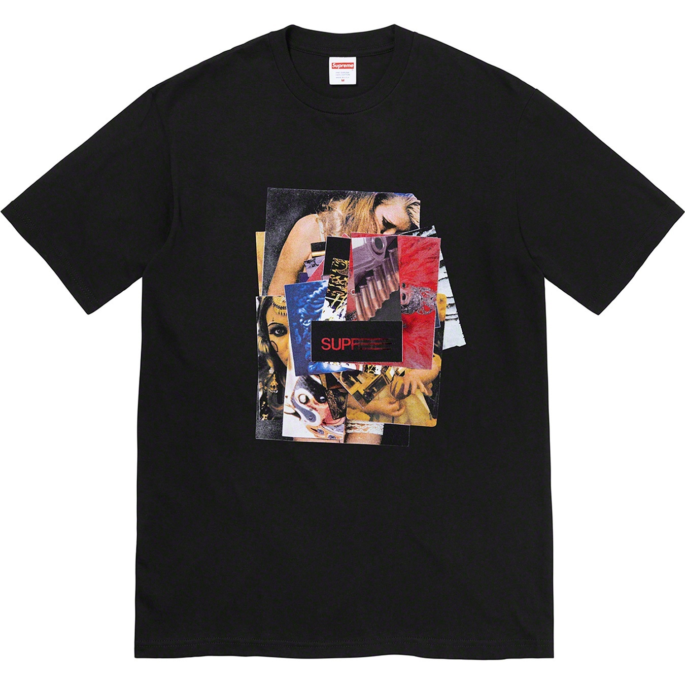 Supreme Stack Tee (FW21) - Black - $38