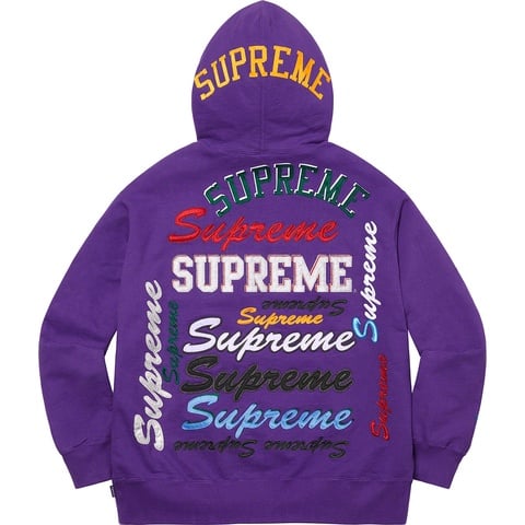Multi Logo Hooded Sweatshirt - fall/winter 2021 - Supreme Multi Logo Hooded Sweatshirt - fall/winter 2021 - Supreme