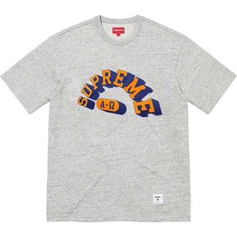 Supreme Alpha Omega S/S Top - Heather Grey