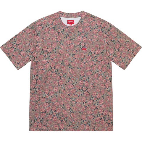 Supreme Small Box Tee - Khaki Floral Cards