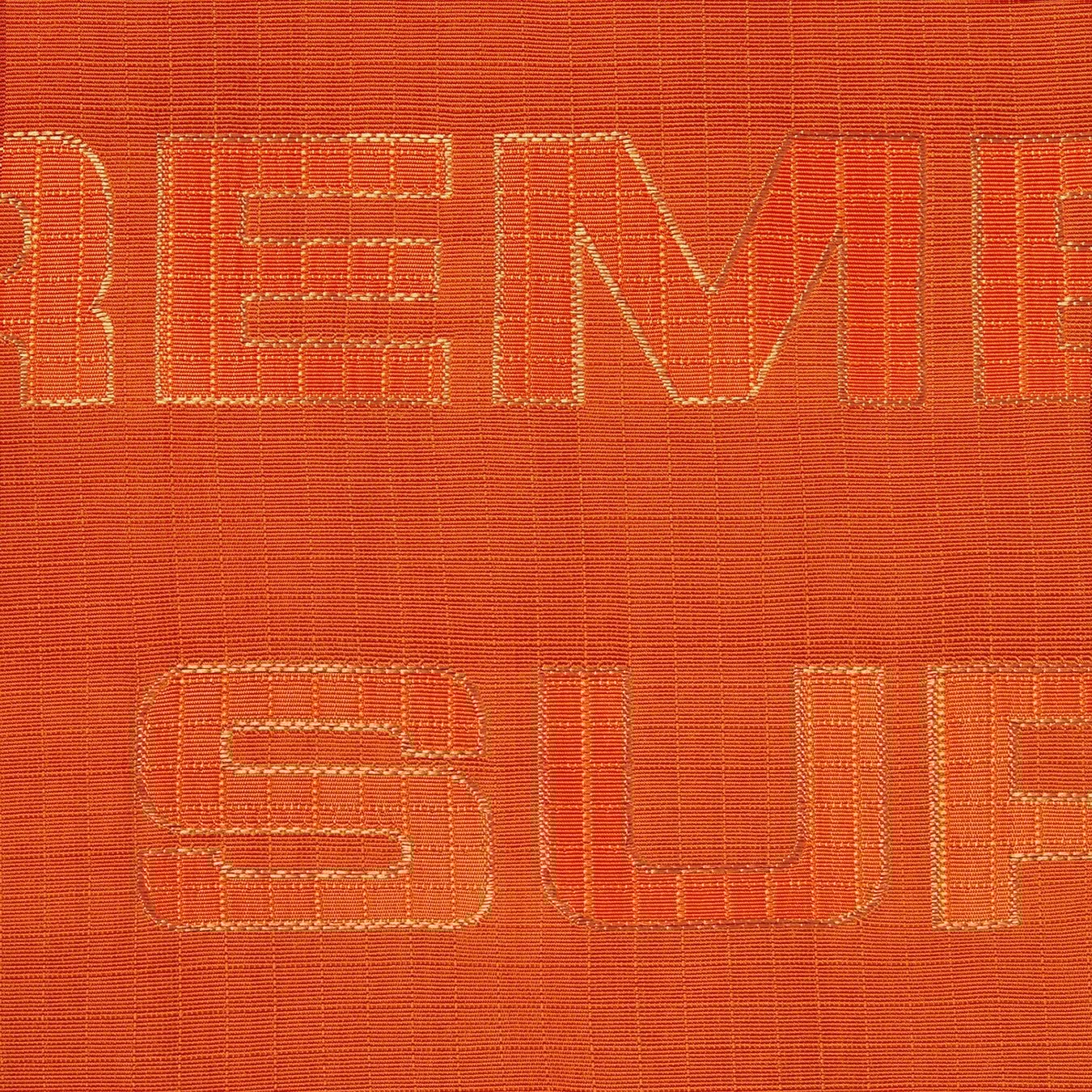 Supreme Logo Ripstop Track Pant (FW21) - Orange - $138