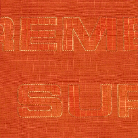 Supreme Logo Ripstop Track Pant - Orange
