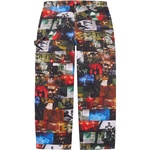 Supreme Nas and DMX Collage Double Knee Denim Painter Pant (FW21) - Multicolor