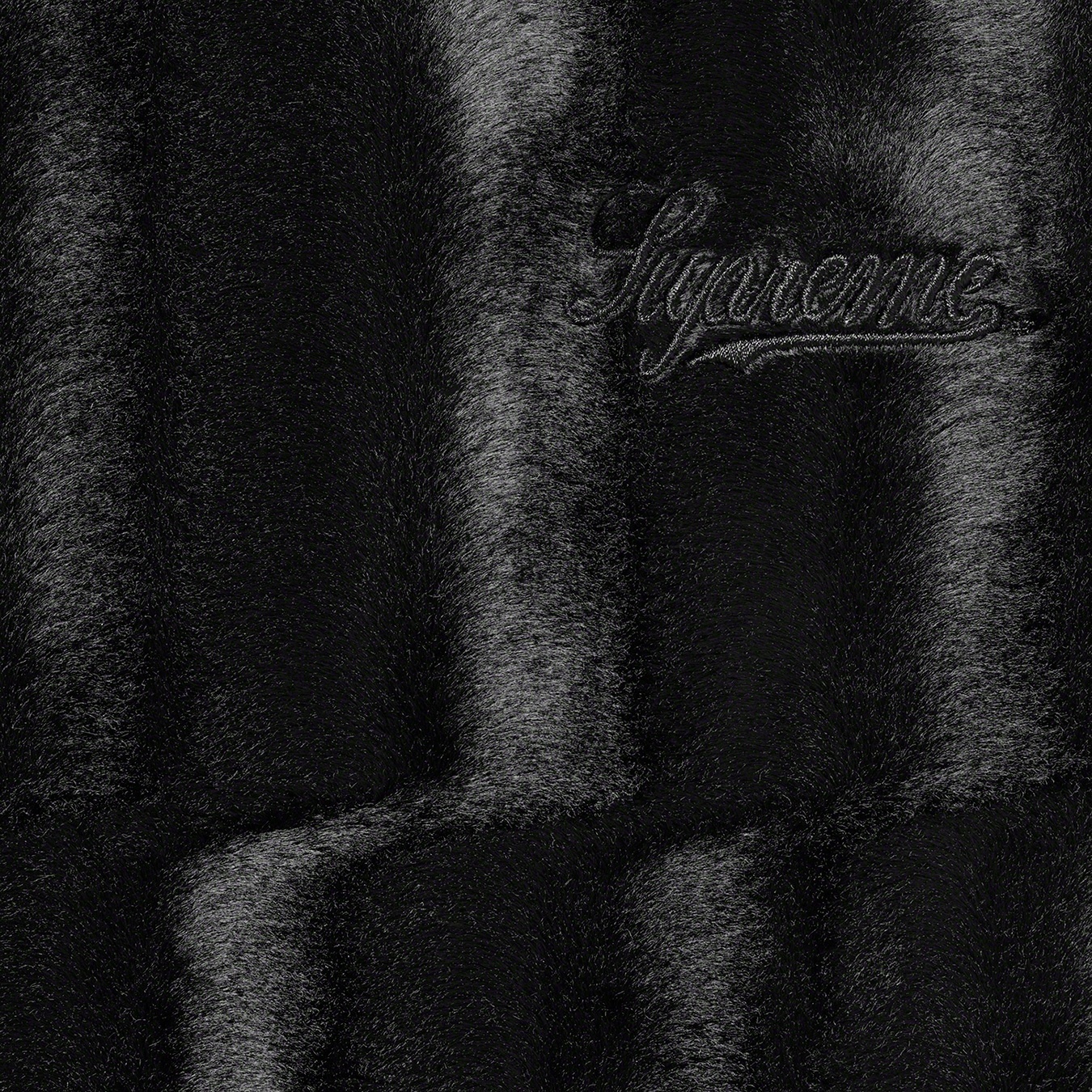 Supreme Velour Pant (FW21) - Black - $128