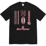 Supreme Multi Logos Tee (FW21) - Black