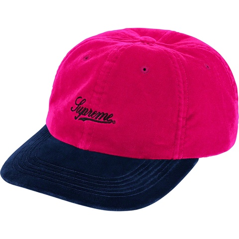 Supreme Velvet 2-Tone 6-Panel - Magenta