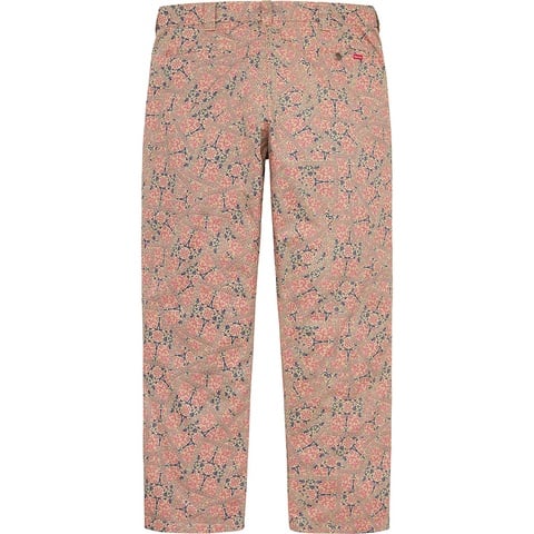 Supreme Work Pant - Khaki Floral Cards