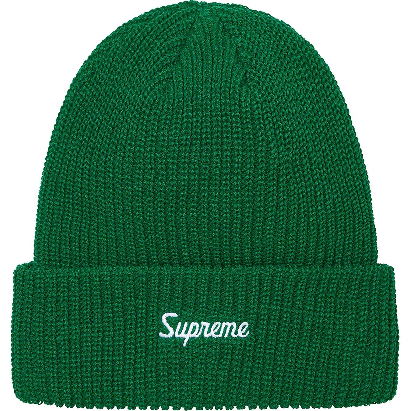 Supreme Loose Gauge Beanie (FW21) - Green - $38