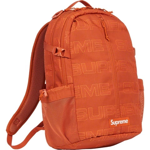 Supreme Backpack - Orange