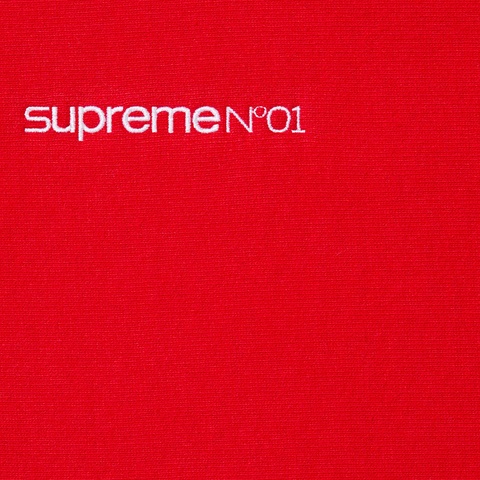 Supreme Number One Hooded Sweatshirt - Red