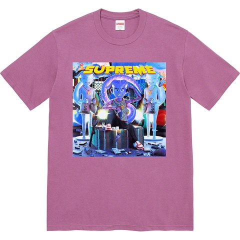 Supreme Richest Tee - Plum