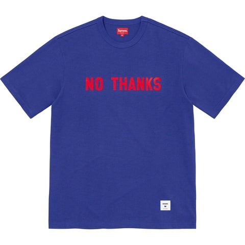 Supreme No Thanks S/S Top - Dark Royal