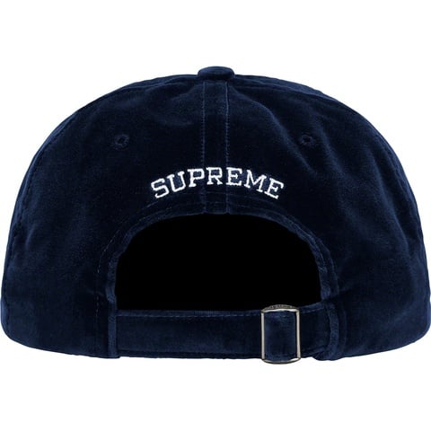 Supreme Velvet 2-Tone 6-Panel - Navy