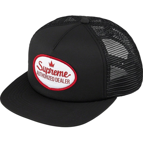 Supreme Authorized Mesh Back 5-Panel - Black