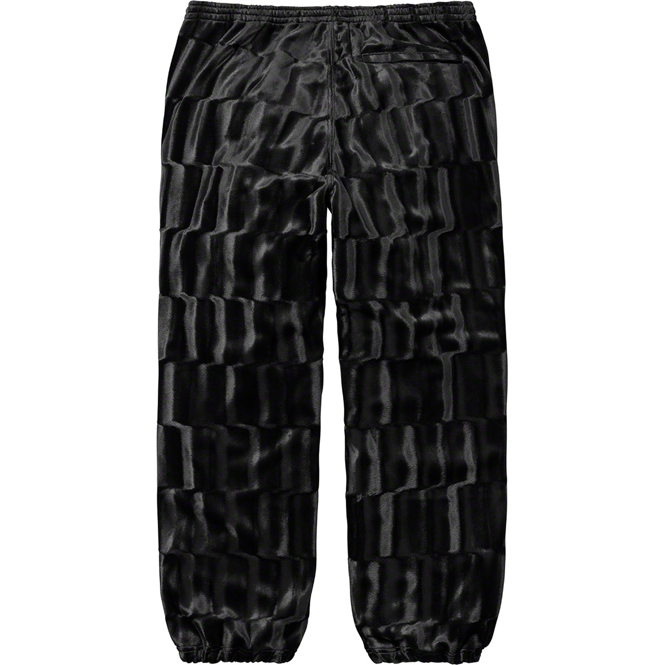 Supreme Velour Pant (FW21) - Black - $128