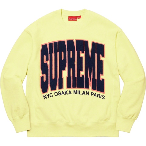 Cities Arc Crewneck - fall/winter 2021 - Supreme