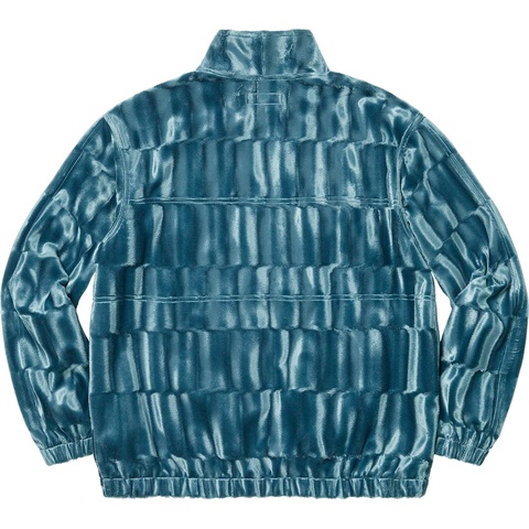 Supreme Velour Track Jacket - Slate