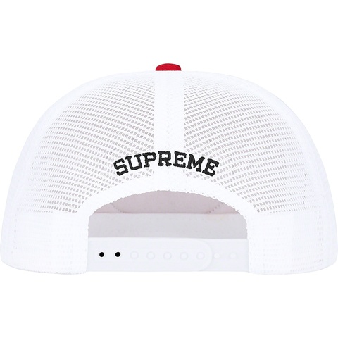 Supreme Authorized Mesh Back 5-Panel - Red
