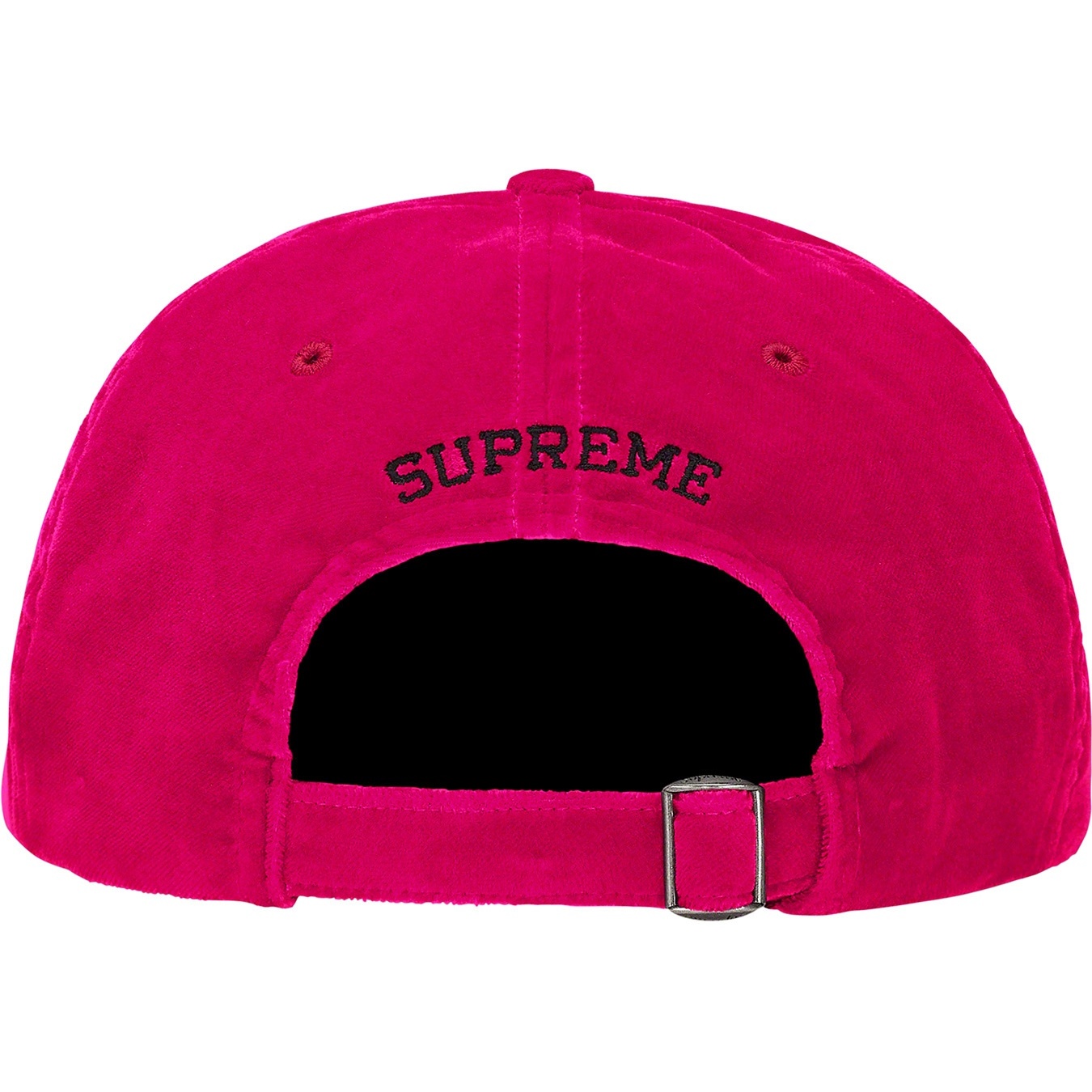 Supreme Velvet 2-Tone 6-Panel (FW21) - Magenta - $54
