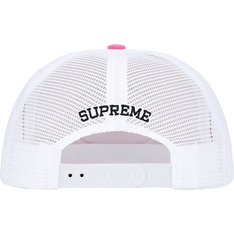 Supreme Authorized Mesh Back 5-Panel - Pink