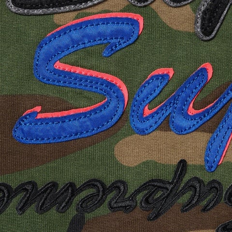 Supreme Multi Logo Hooded Sweatshirt - Woodland Camo