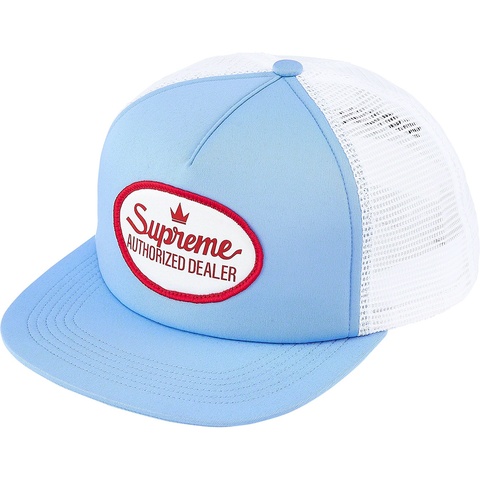 Supreme Authorized Mesh Back 5-Panel - Light Blue