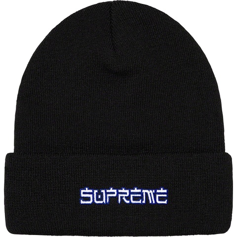 Supreme 21aw Demon Beanie ビーニー　ブラック Demon Beanie - fall/winter 2021 - Supreme