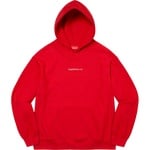 Supreme Number One Hooded Sweatshirt (FW21) - Red
