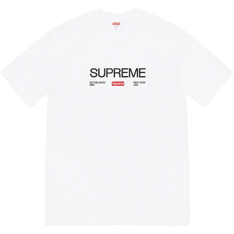 Est. 1994 Tee - fall/winter 2021 - Supreme